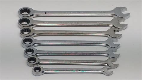 Craftsman 7 Pc Metric Ratcheting Wrench Set 10mm 18mm Ebay