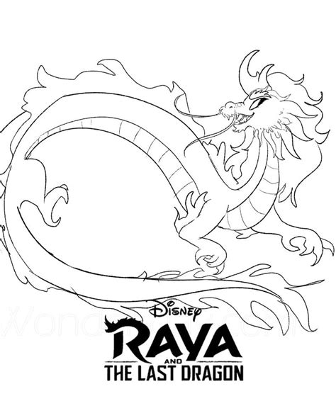 26 Beautiful Pics Raya And The Last Dragon Coloring Pages Download Or Print This Amazing