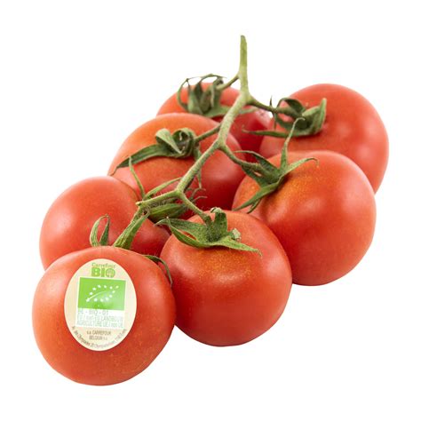 Bio Tomates en Grappe 1 pièce Carrefour Site