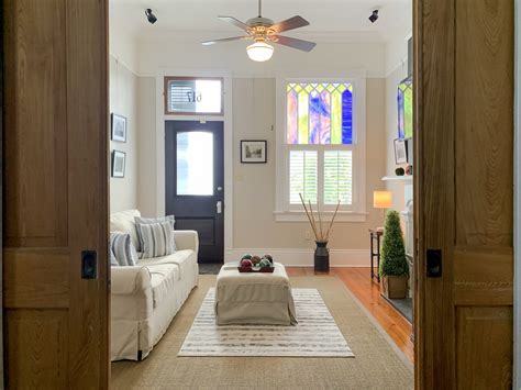 New Orleans Homeowner Revives An Aging Shotgun House Restoring Its