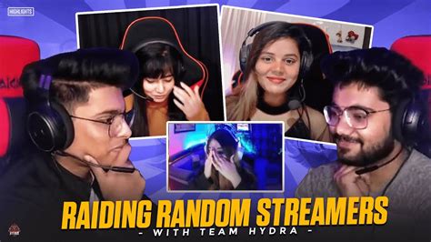 FUNNY RAIDS ON RANDOM STREAMERS EPIC REACTIONS HYDRA NUCLEYA YouTube