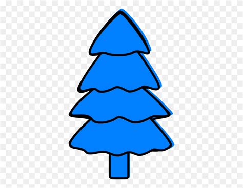 Blue Tree Clip Art Blue Christmas Clipart Flyclipart