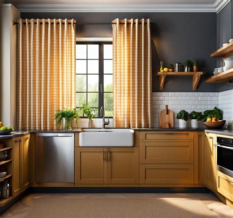 Kitchen Curtain Inspiration Above The Sink Hd Constructionco