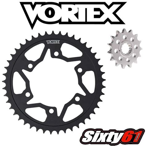 Kawasaki Zx R Front And Rear Sprocket Vortex Steel Pitch