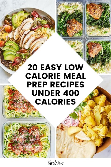 20 Easy Low Calorie Meal Prep Recipes Under 400 Calories