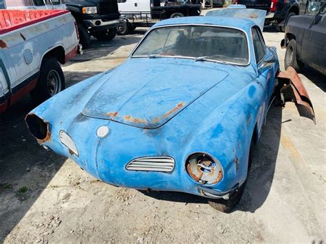 Vw Karmann Ghia Low Miles Dual Port Spd Restoration Project