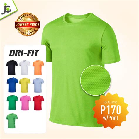 custom print dri fit  shirt customized print dri fit shirt jc