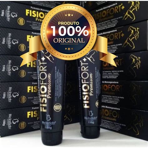 Pomada Massageadora Fisiofort Premium Unidades G Bio Instinto