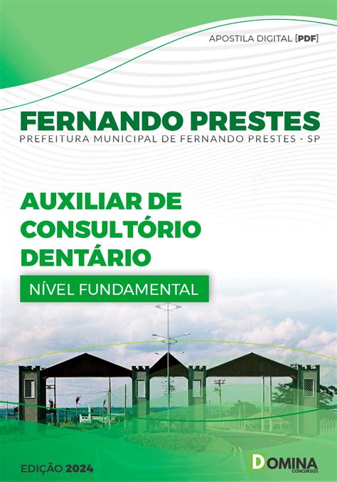 Apostila Fernando Prestes Sp Auxiliar Consult Rio Dent Rio