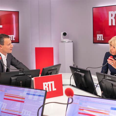 Brigitte Macron sur RTL J espère être digne de la confiance de