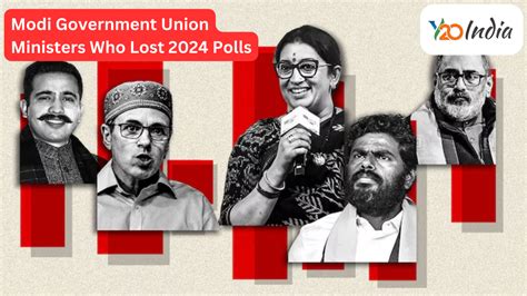 Modi Government Union Ministers Who Lost 2024 Polls Smriti Irani To