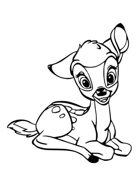 Bambi Coloring Pages Download And Print Bambi Coloring Pages Disney Coloring Pages Coloring