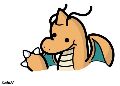 I Drew Dragonite In Terminal Montages Style R Pokemon