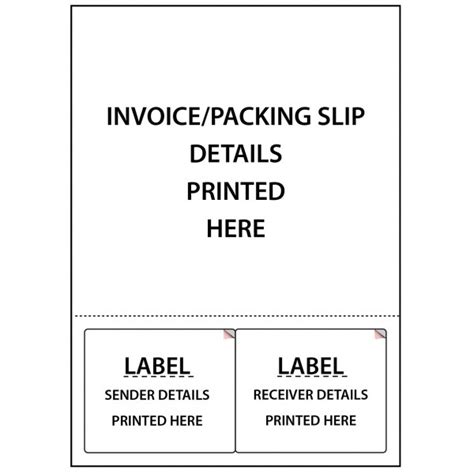 Integrated Labels - 2 Per Sheet 95mm X 78mm