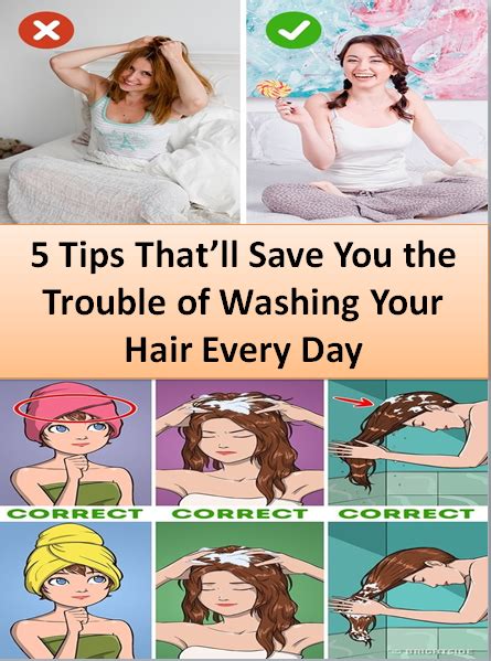 10 Tips Thatll Save You The Trouble Of Washing Your Hair Every Day