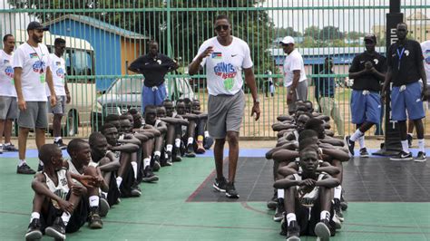 Masai Ujiri’s ‘Giants of Africa’ growing basketball infrastructure in ...