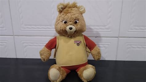 Brinquedo Teddy Ruxpin Tec Toy Anos 80 sem Fita Não Esta