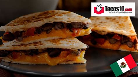 Cómo hacer Quesadillas de frijoles y queso Comidas MexicanasTacos10