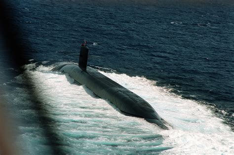 An Starboard Quarter View Of The U S Navy S Newest Nuclear Powered