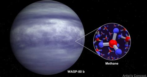 Telescopio James Webb Descubre Gas Metano En Exoplaneta WASP 80b