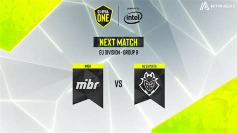 ESL One Cologne EU Fase De Grupos MIBR Vs G2 RTP Arena