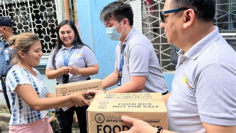 OVP Releases Third Tranche Of Food Boxes For Davao Fire Victims News