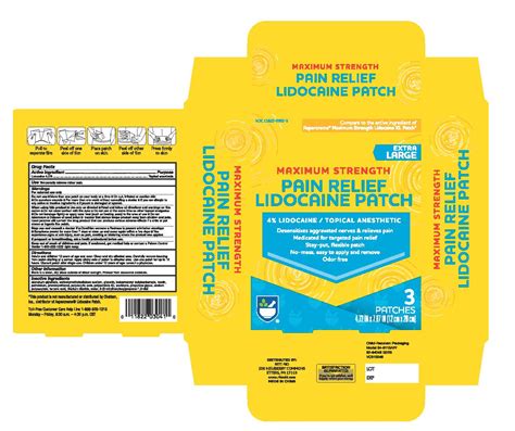 Rite Aid Lidocaine Patch Xlarge Lidocaine Patch