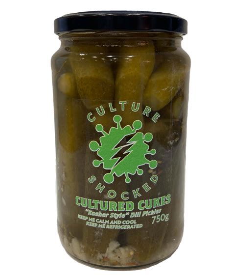 Cultured Cukes - Dill Pickles