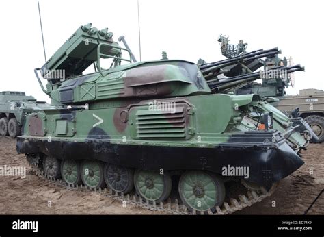 The ZSU 23 4 Shilka Of The Polish Armed Forces Is A Lightly Armored