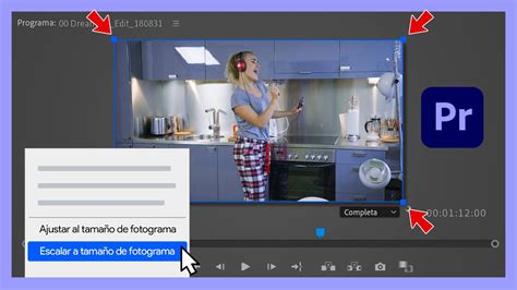 Cambiar El TamaÑo De Un Vídeo En Premiere 👉 Ajustar Vs Escalar Youtube