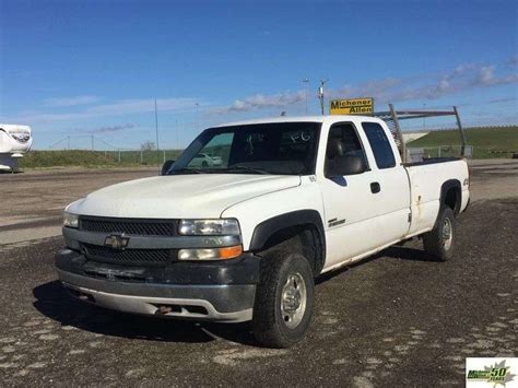 2002 Chevrolet Silverado 2500hd 4wd Extended Cab Michener Allen Auctioneering Ltd