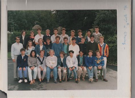 Photo De Classe Me B De Coll Ge Sainte Jeanne D Arc Choisy