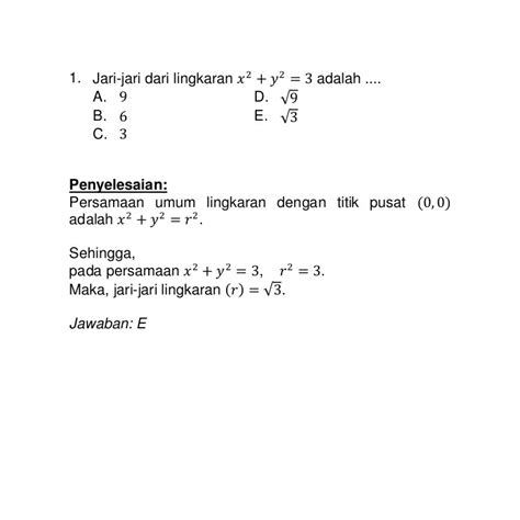 Yuk Belajar 6 Contoh Soal Transformasi Linear Matriks Dan Jawabannya Riset