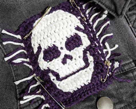 Everyday Skulls 3 Pack Mosaic Crochet Patterns Charts By Sixel Etsy