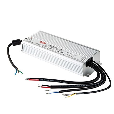 HLG 600H 12B MEANWELL AC DC Single Output LED Driver Mix M