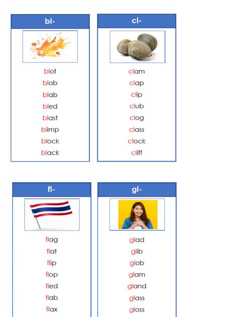 Blue word lists | PDF