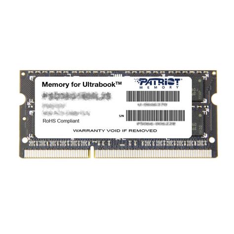 Memoria RAM Patriot Signature Line DDR3L 1600MHz 8GB Non ECC CL11