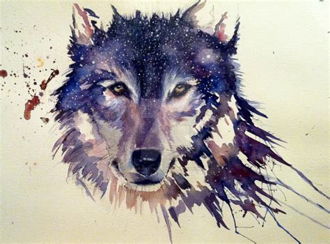 Snow wolf by sarahstokes on DeviantArt