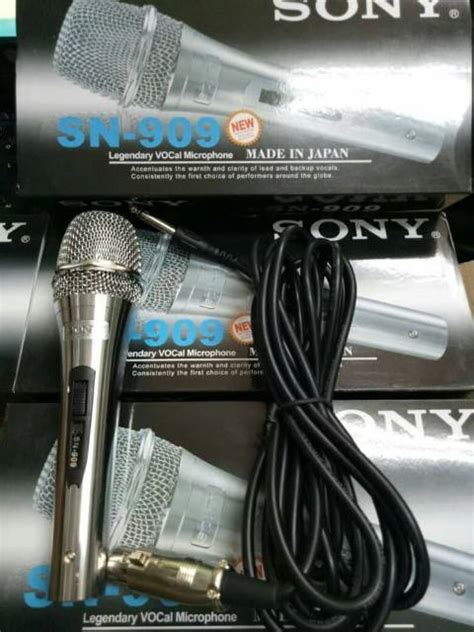 Jual FREE BUBBLE WRAP Mic Kabel Sony Sn909 Mic Sony Sn 909 Mic Sony