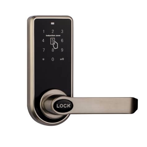 Intelligent digital keyless i-way smart code keypad card door lock Sale ...