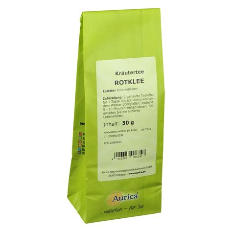 Aurica Rotklee Tee 50 G Shop Apotheke