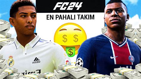 DÜNYANIN EN PAHALI TAKIMINI KURDUM EA FC 24 REBUİLD YouTube