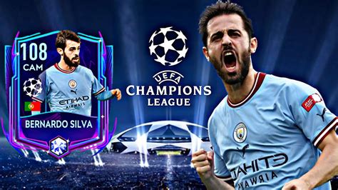 FREE 108 RATED BERNARDO SILVA GAMEPLAY REVIEW FIFA MOBILE UCL YouTube