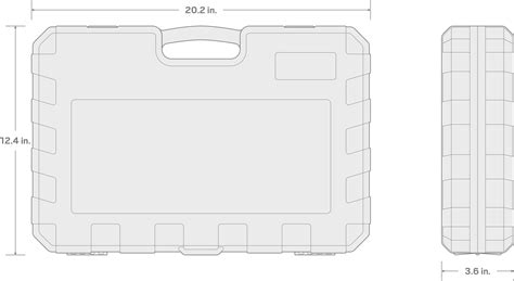 Tekton Inch Drive Deep Point Impact Socket Set Piece