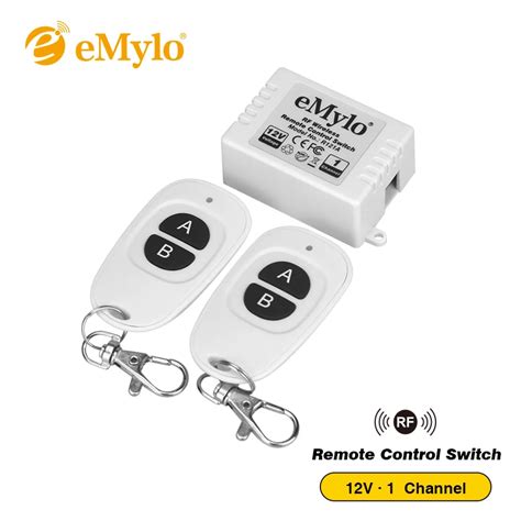 Emylo Universal Dc 12v 1ch 433mhz Rf Wireless Remote Control Relay