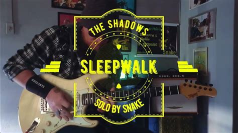 The Shadows Sleepwalk Interpretação By Snake Guitar Brasil Youtube