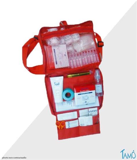 Composition Trousse De Secours Souple Personnes Tam