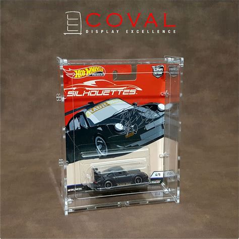 Coval HDW Acrylic Display For Carded Hot Wheels Premium Pop