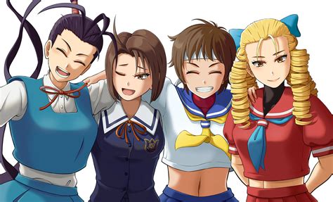 Ibuki, Akira, Sakura & Karin - Street Fighter's Signature Schoolgirls ...