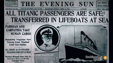 How The Titanic Sinking Became Fake News Smithsonian Magazine